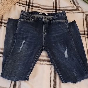 HXGZ Ripped Skinny Jeans